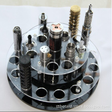 Cool Design Rotatable Assembled Mod/Rda Acrylic Display Stand